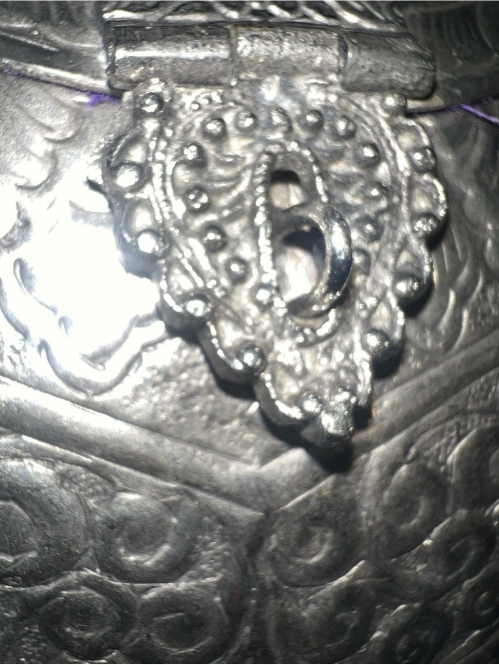 Vintage mini metal bag - Picture 5 of 9